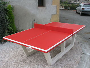 Installer 3 tables de ping pong extérieures à Santes et en proposer à l'ensemble des communes de la MEL