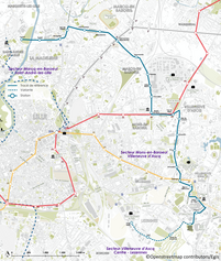 🔎 Cartographie - Ligne de Bus à Haut Niveau de Service (BHNS) de Villeneuve-d’Ascq - Marcq-en-Barœul